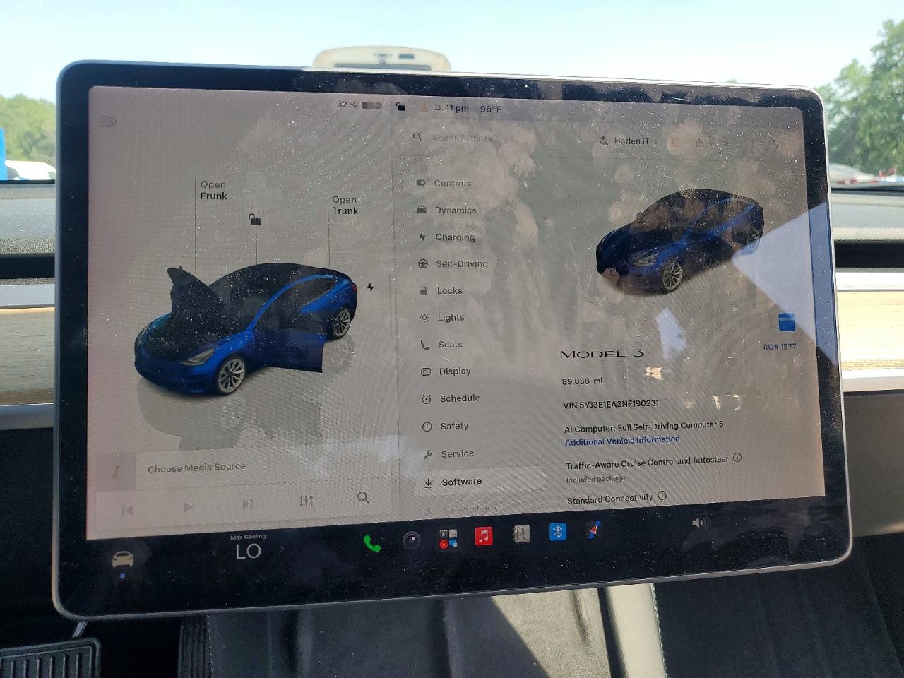 5YJ3E1EA3NF190231 · 2022 TESLA MODEL 3 · 9/12