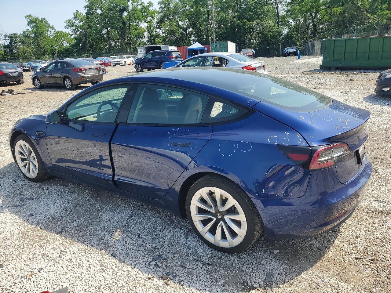 5YJ3E1EA3NF190231 · 2022 TESLA MODEL 3 · 2/12