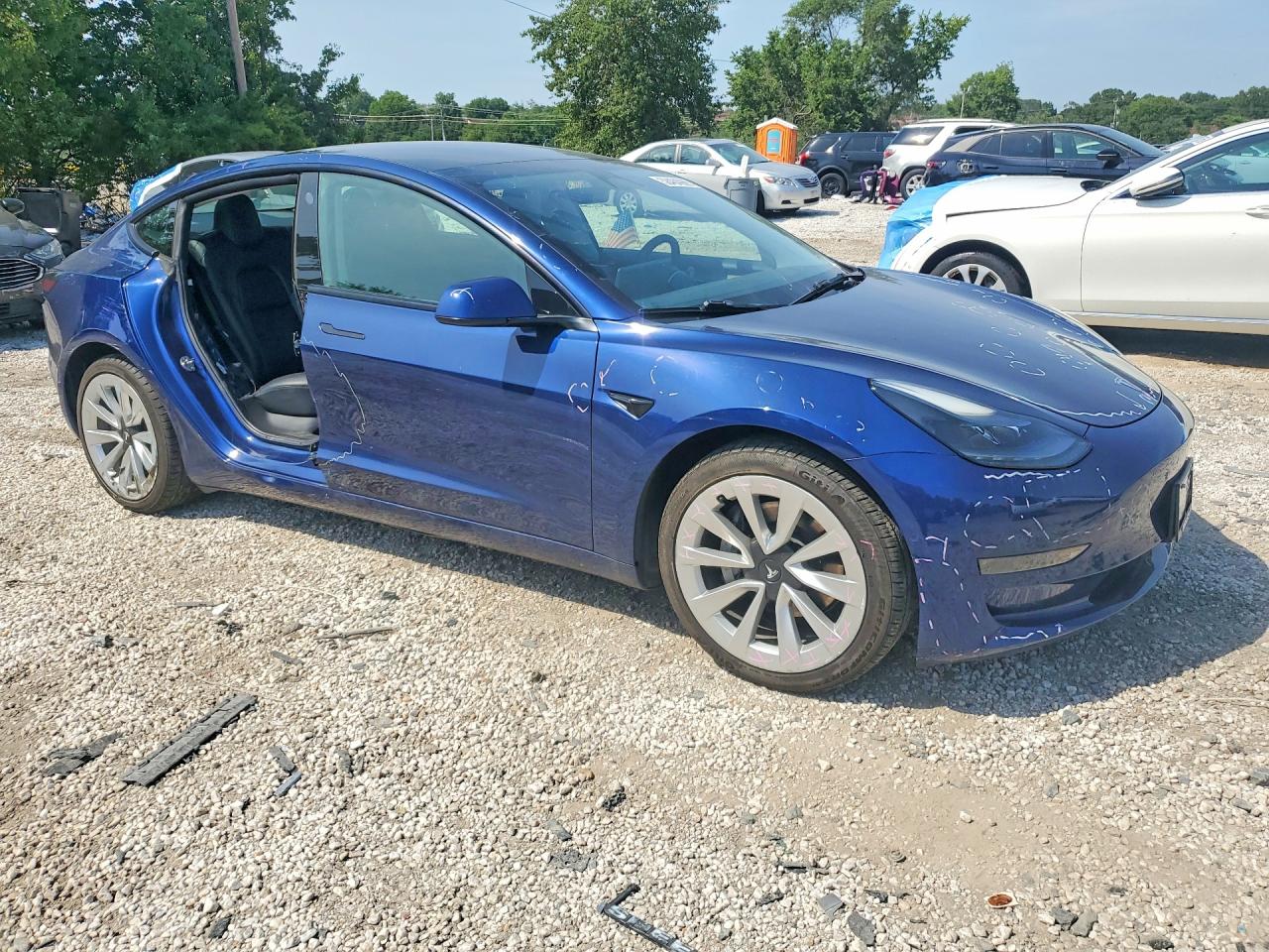 5YJ3E1EA3NF190231 · 2022 TESLA MODEL 3 · 4/12