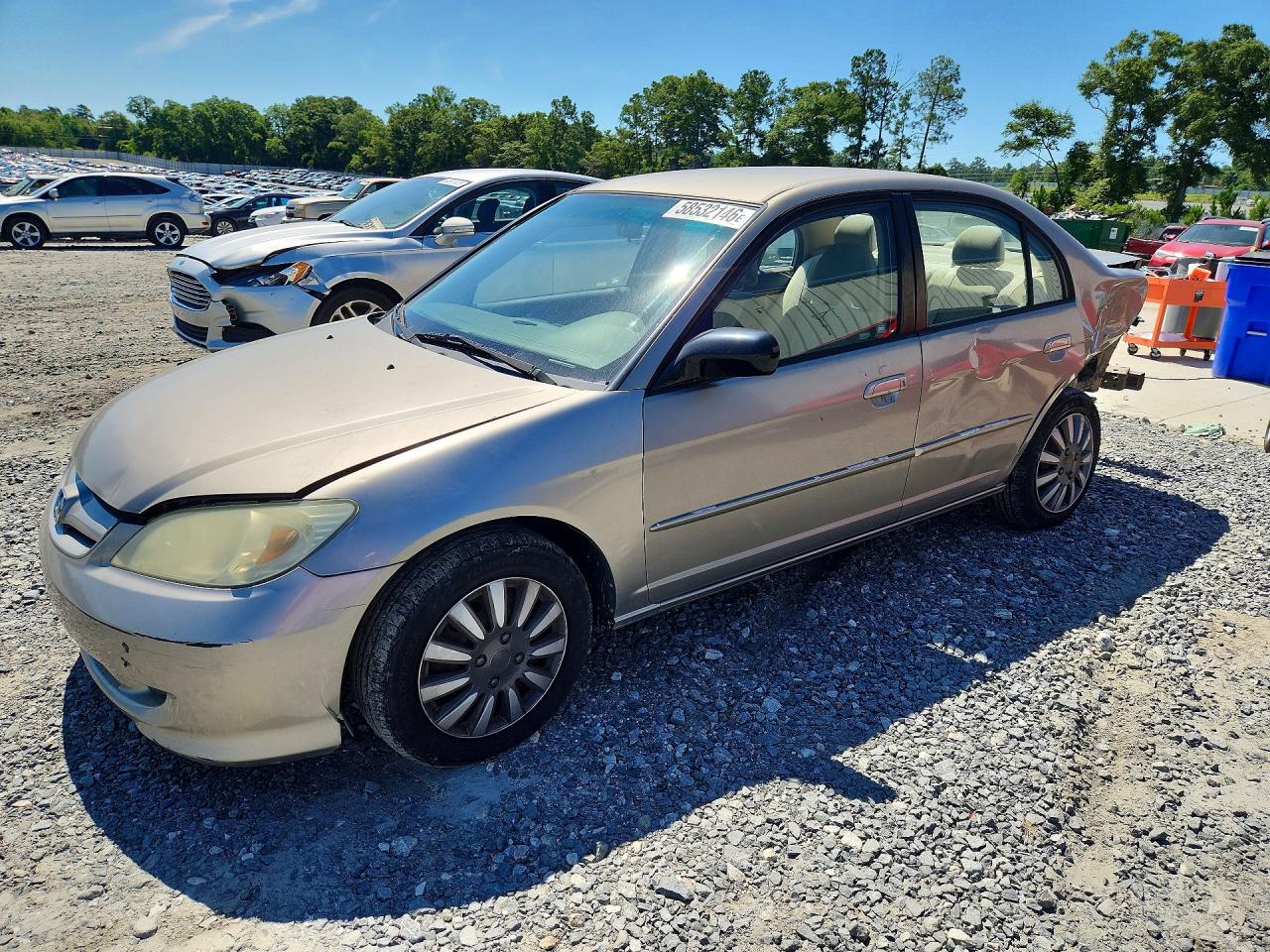 2HGES16504H536393 · 2004 HONDA CIVIC