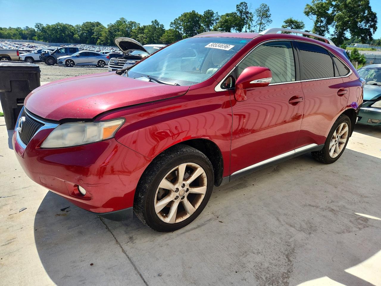 2T2ZK1BA0CC075817 · 2012 LEXUS RX
