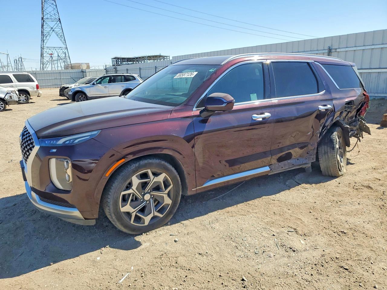 KM8R74HE1MU268821 · 2021 HYUNDAI PALISADE