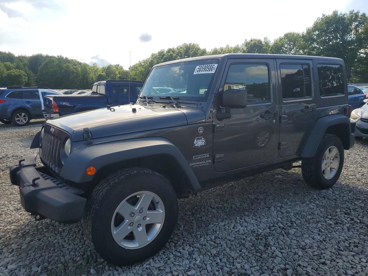 1C4BJWDG2EL289436 · 2014 JEEP WRANGLER UNLIMITED