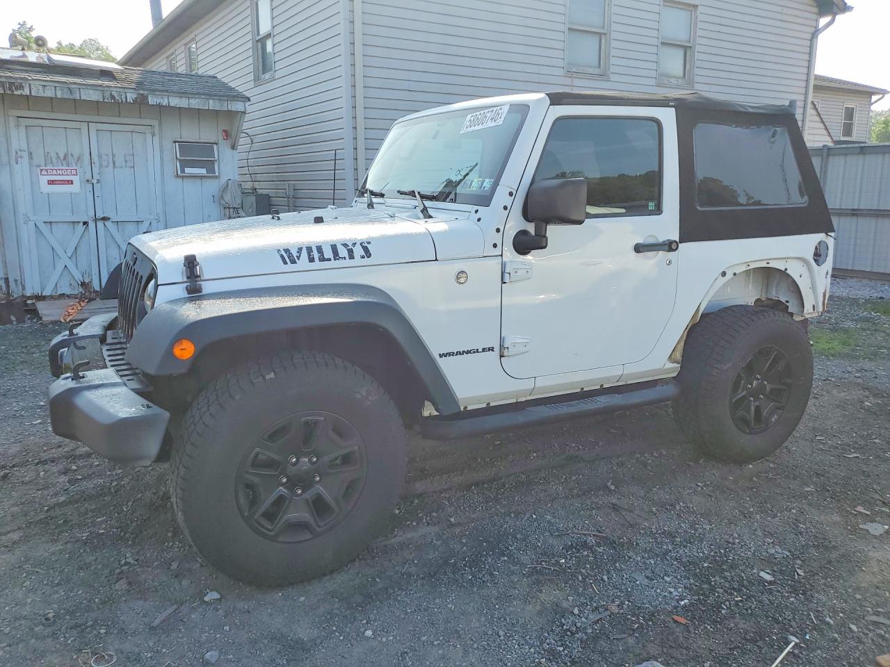 1C4AJWAG8GL167506 · 2016 JEEP WRANGLER