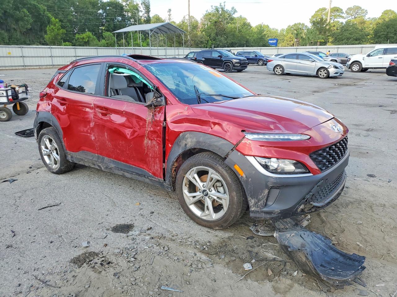 KM8K32AB8NU772821 · 2022 HYUNDAI KONA · 4/14