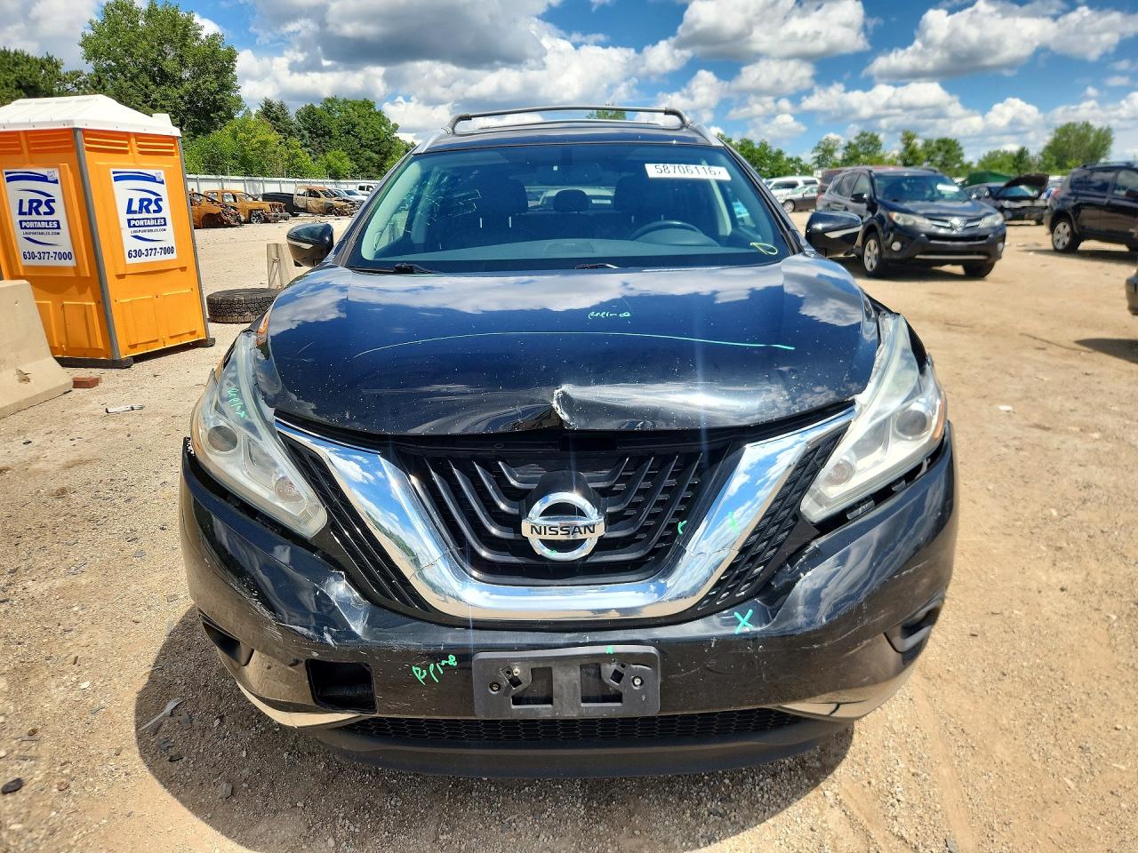 5N1AZ2MH3FN233688 · 2015 NISSAN MURANO · 5/12