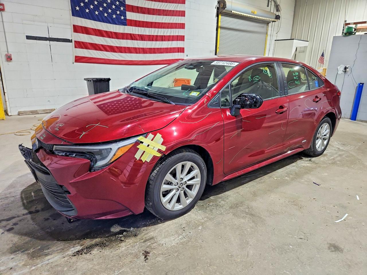 JTDBDMHE8S3022088 · 2025 TOYOTA COROLLA HYBRID