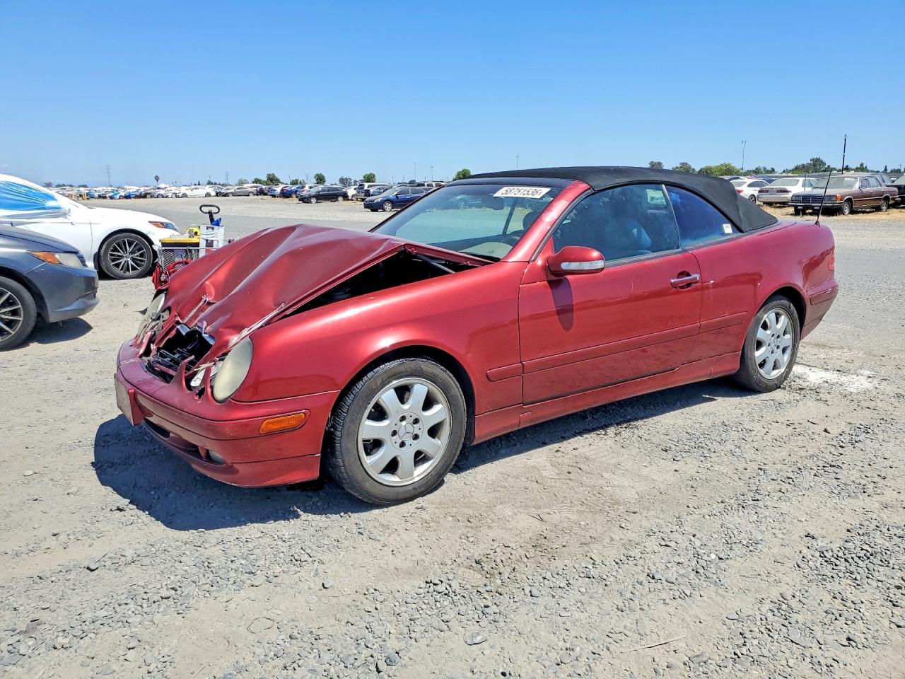 2002 MERCEDES-BENZ CLK