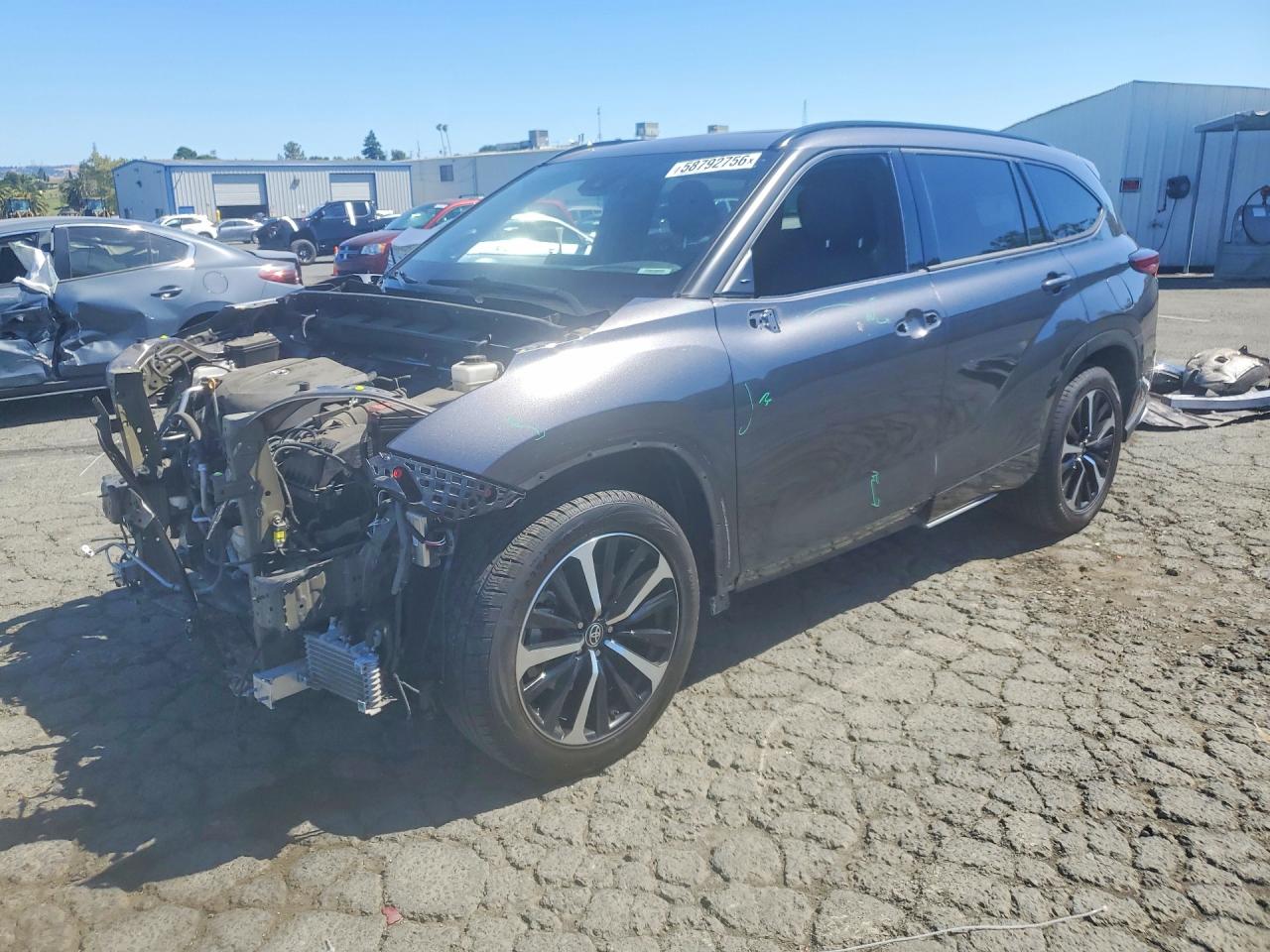 5TDJZRBH4MS086398 · 2021 TOYOTA HIGHLANDER