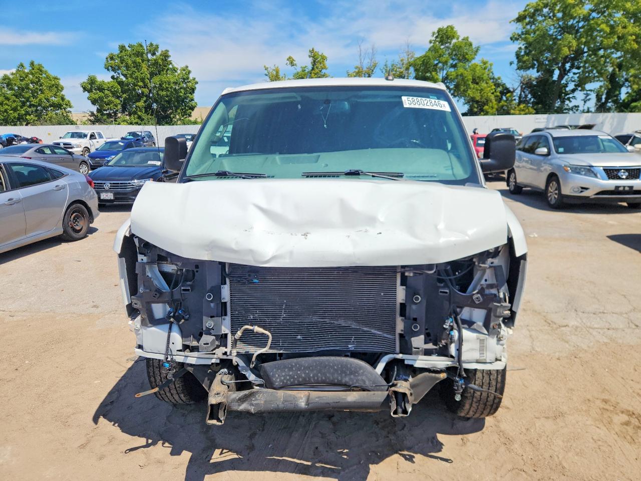 1GCZGHF7XM1159016 · 2021 CHEVROLET EXPRESS G3500 · 5/13