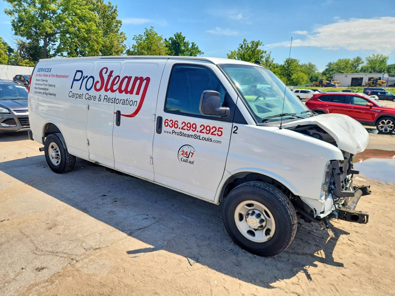 1GCZGHF7XM1159016 · 2021 CHEVROLET EXPRESS G3500 · 4/13
