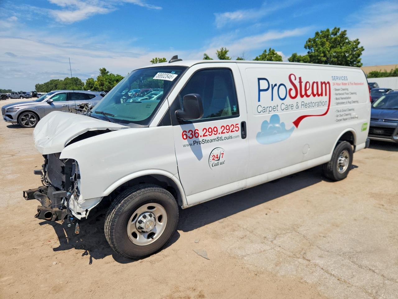 1GCZGHF7XM1159016 · 2021 CHEVROLET EXPRESS G3500
