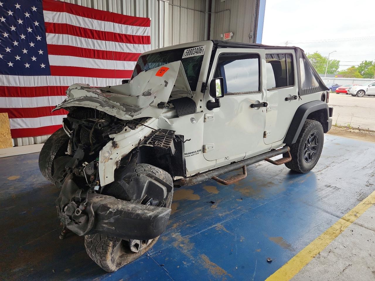 1C4BJWDG2FL721122 · 2015 JEEP WRANGLER UNLIMITED
