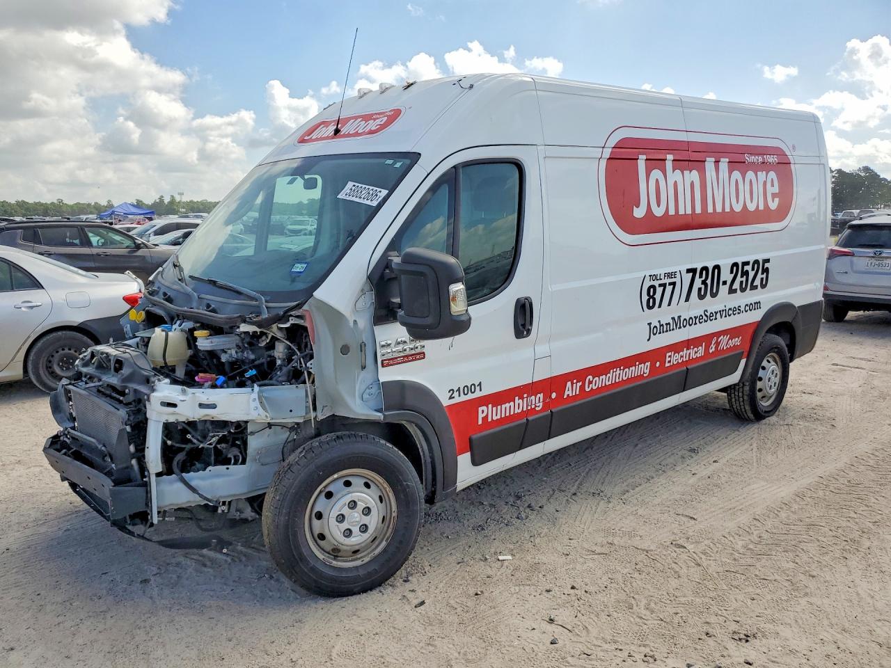3C6LRVDG5ME566179 · 2021 RAM PROMASTER 2500