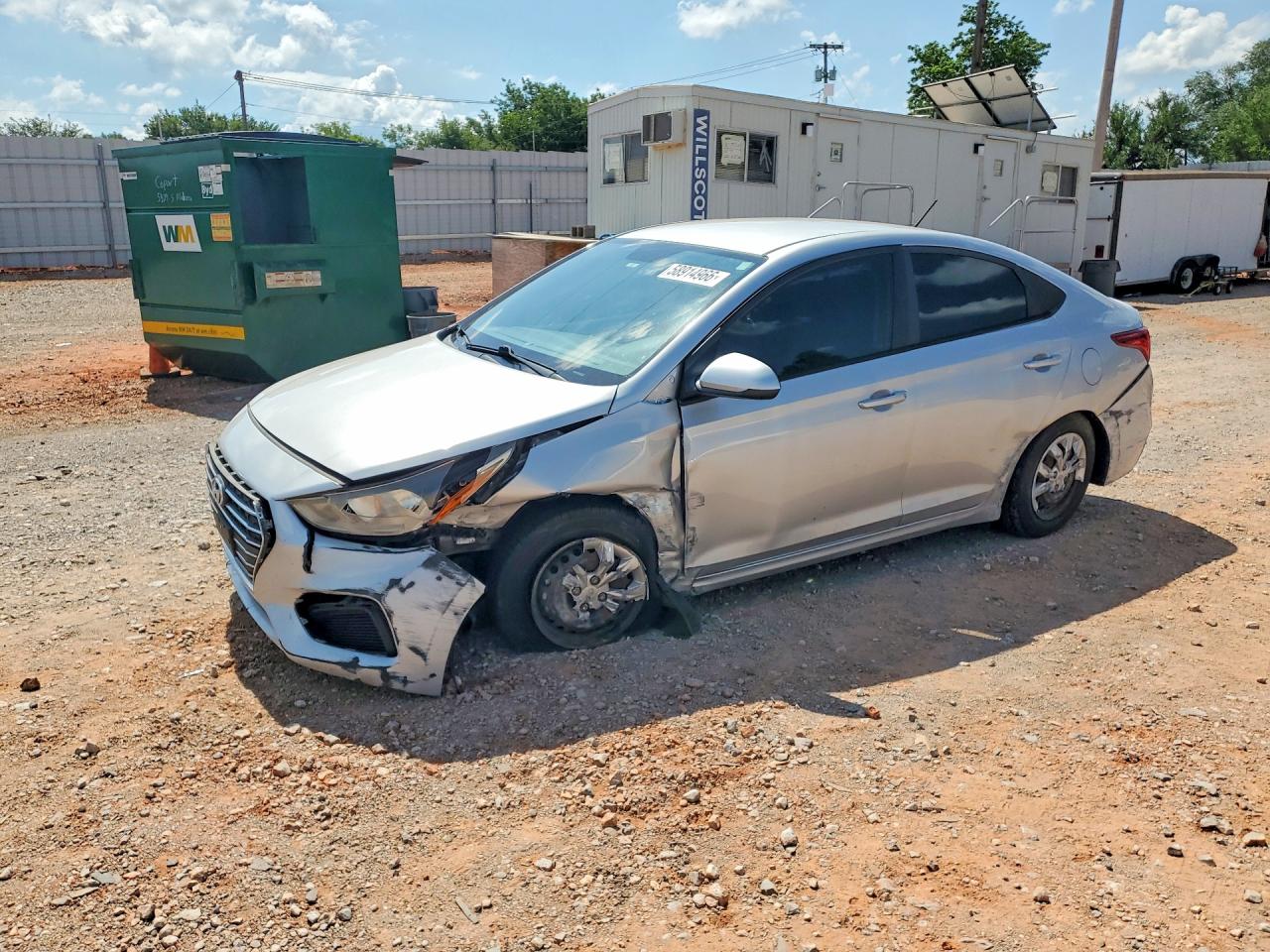 3KPC24A35KE077500 · 2019 HYUNDAI ACCENT