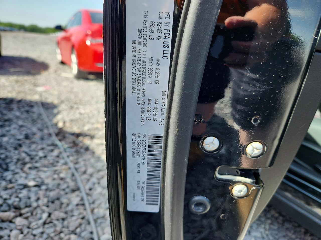 2C3CDZFJ7JH246180 · 2018 DODGE CHALLENGER · 12/12