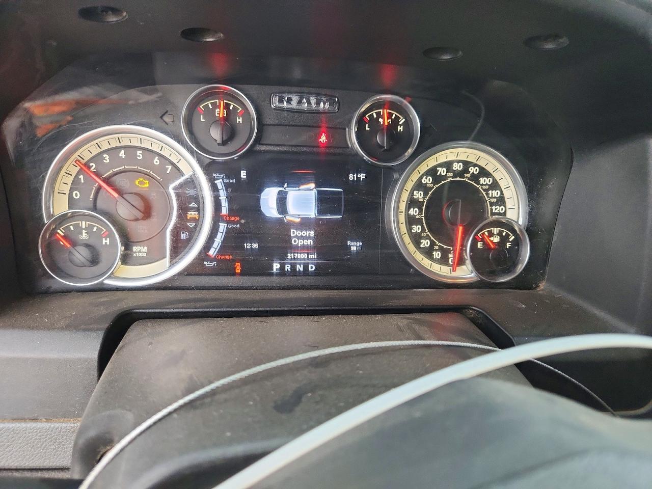 1C6RR7LT8DS683532 · 2013 RAM 1500 · 9/12