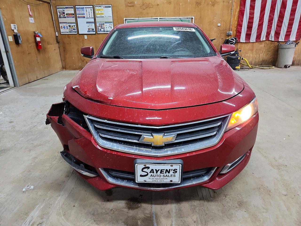 2G1125S35F9107846 · 2015 CHEVROLET IMPALA · 5/12
