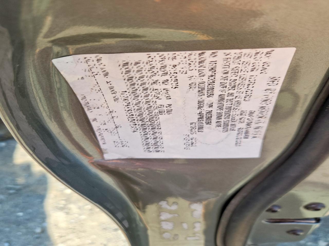 1FAHP56S02A202358 · 2002 FORD TAURUS · 12/12