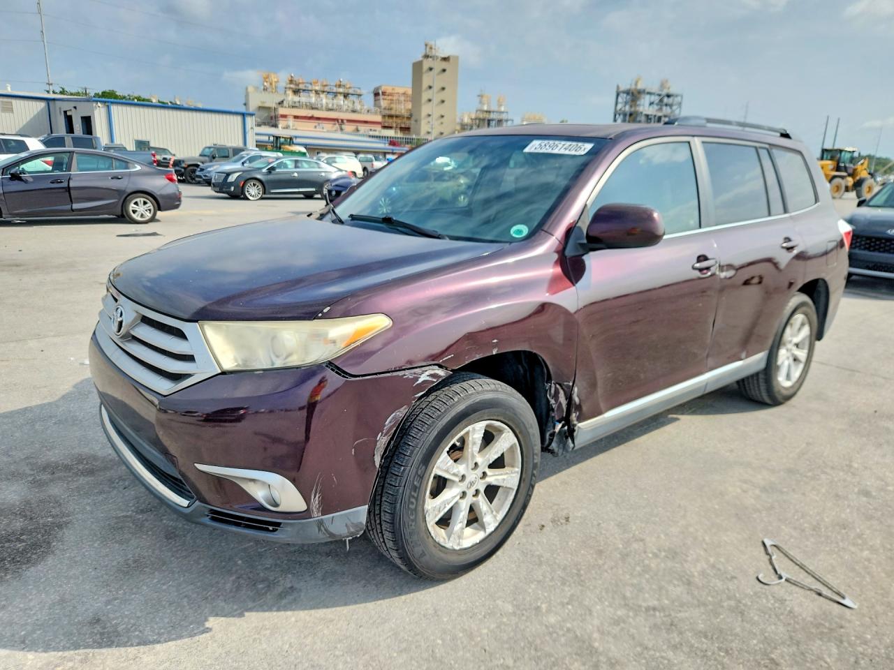 5TDZA3EH1CS020991 · 2012 TOYOTA HIGHLANDER