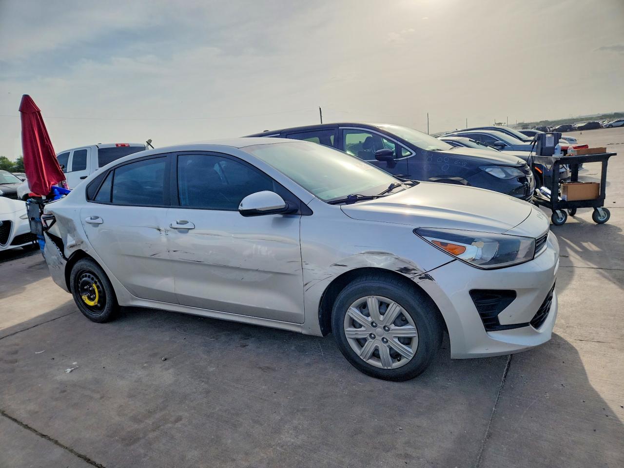 3KPA24AD3NE445452 · 2022 KIA RIO · 4/12