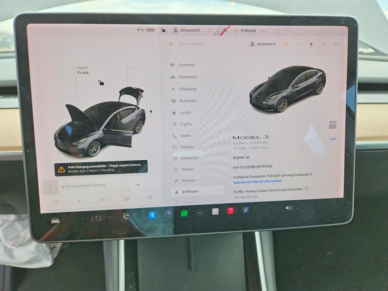 5YJ3E1EB3JF181354 · 2018 TESLA MODEL 3 · 9/12