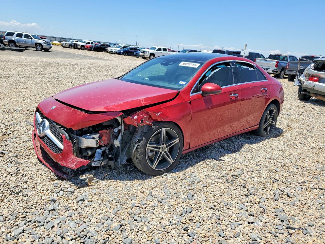 W1K3G4EB5MJ299243 · 2021 MERCEDES-BENZ A