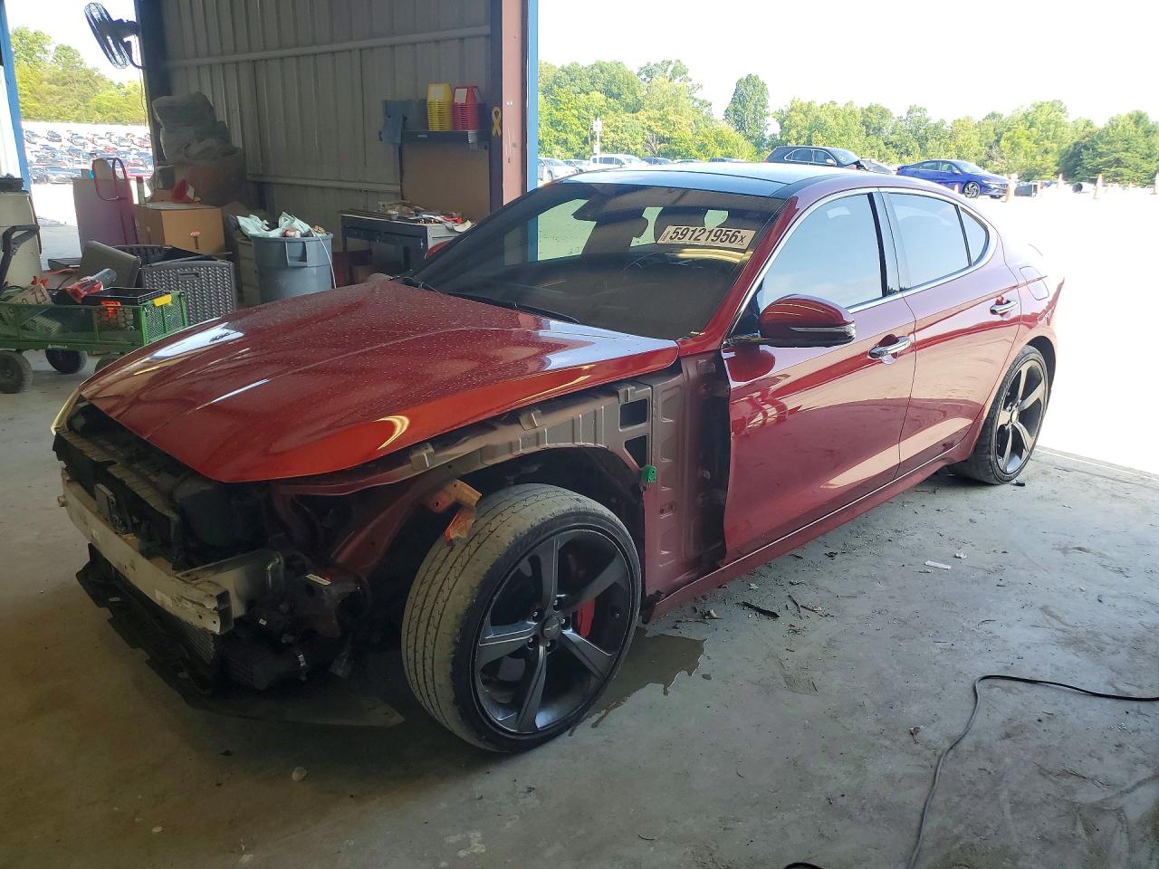 KMTG34LE7KU012115 · 2019 GENESIS G70