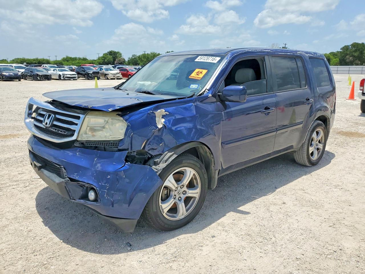 5FNYF3H4XDB018605 · 2013 HONDA PILOT