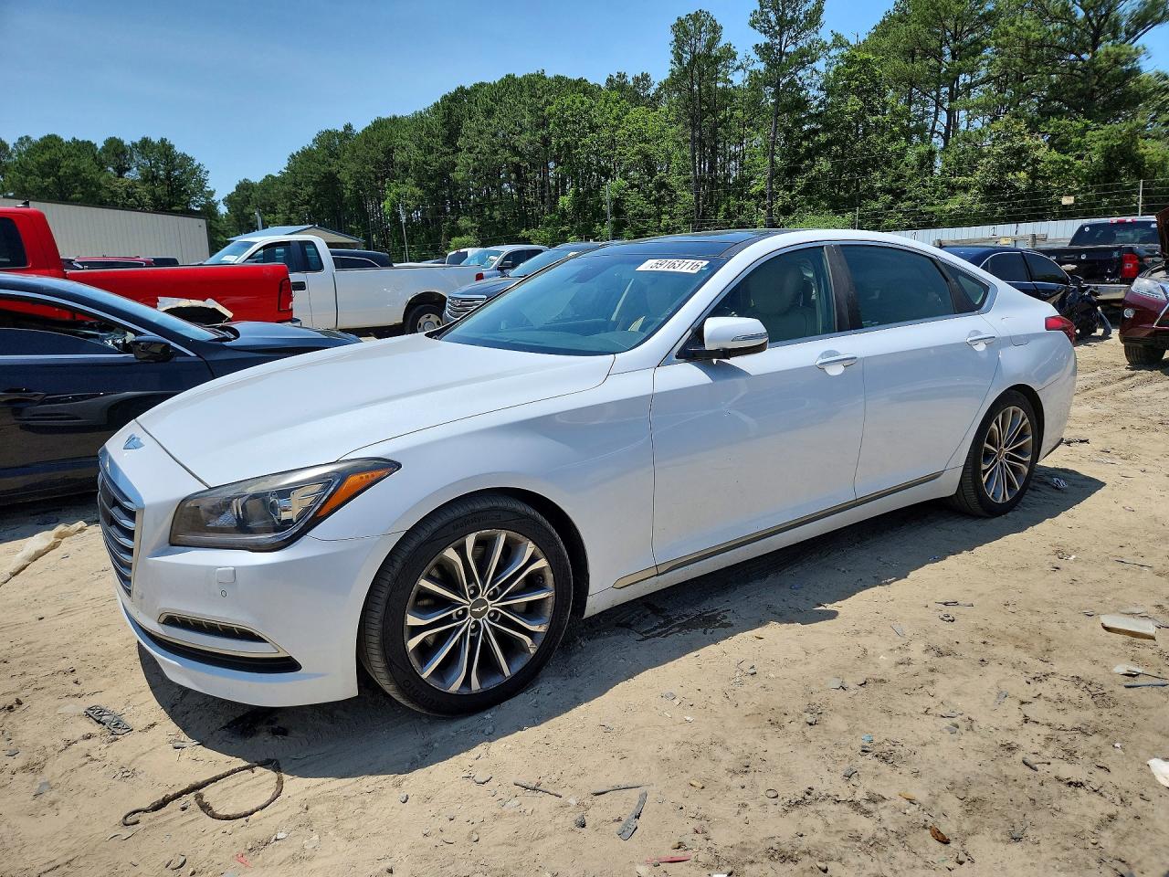KMHGN4JEXFU088523 · 2015 HYUNDAI GENESIS