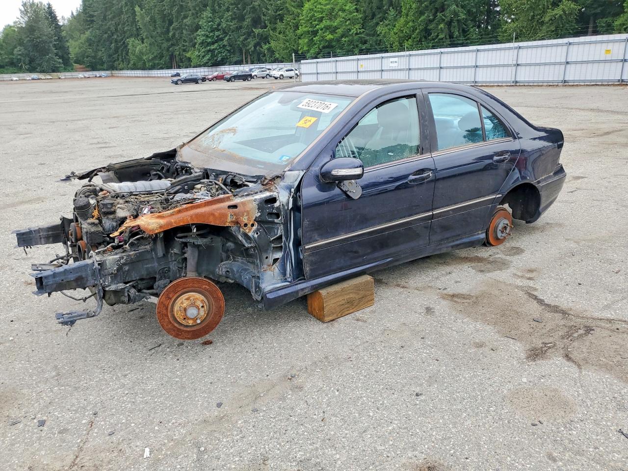 WDBRF76J26F777606 · 2006 MERCEDES-BENZ C