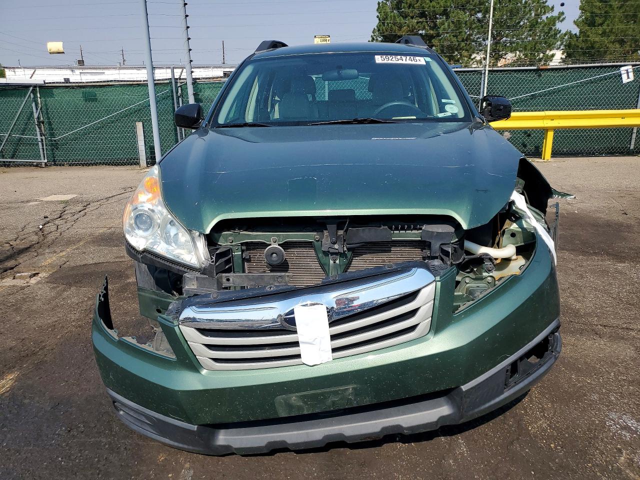 4S4BRBAC6B3406252 · 2011 SUBARU OUTBACK · 5/12