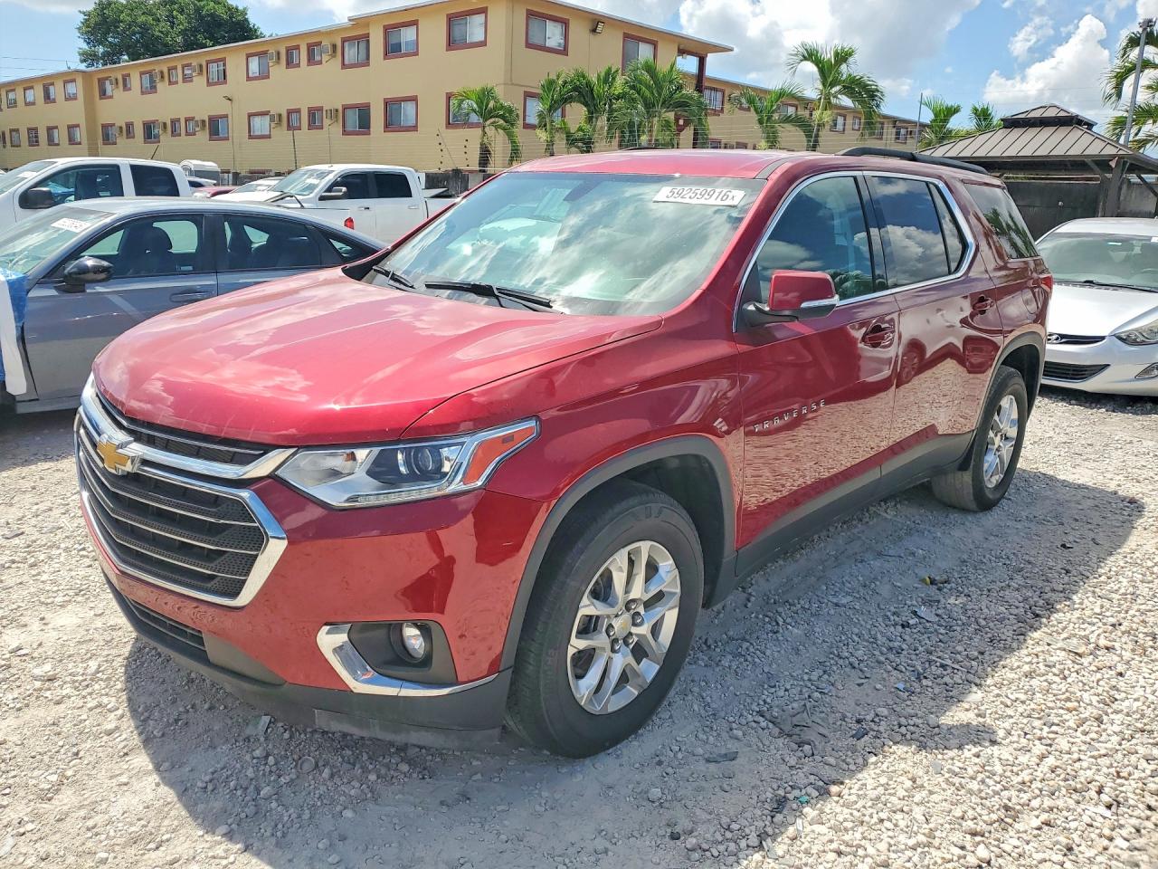 1GNERGKW0MJ189634 · 2021 CHEVROLET TRAVERSE