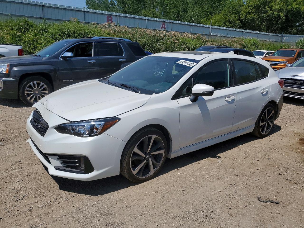 4S3GTAM68M3708950 · 2021 SUBARU IMPREZA