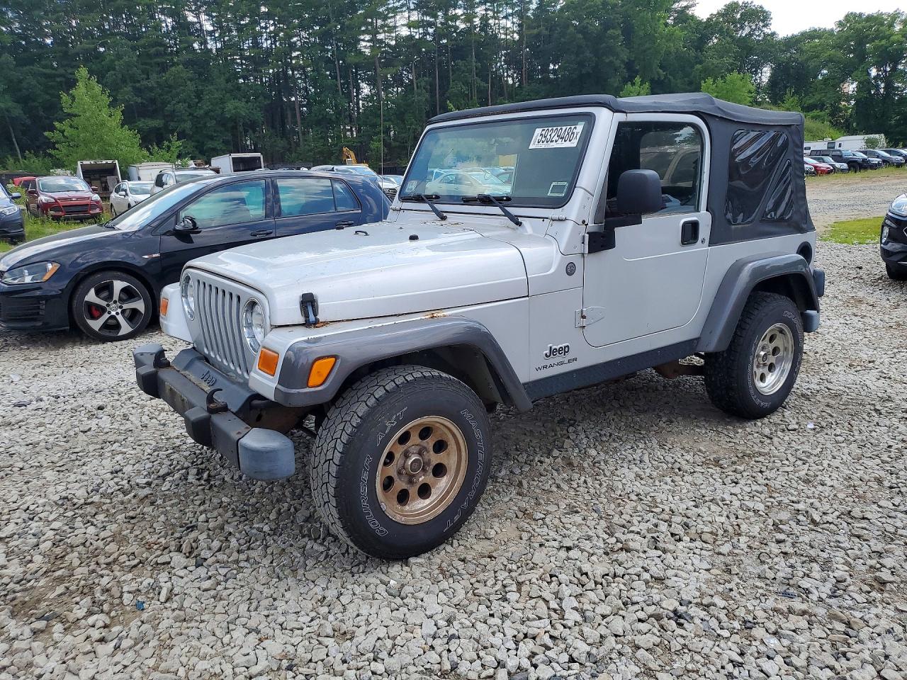 1J4FA39S24P****** · 2004 JEEP WRANGLER