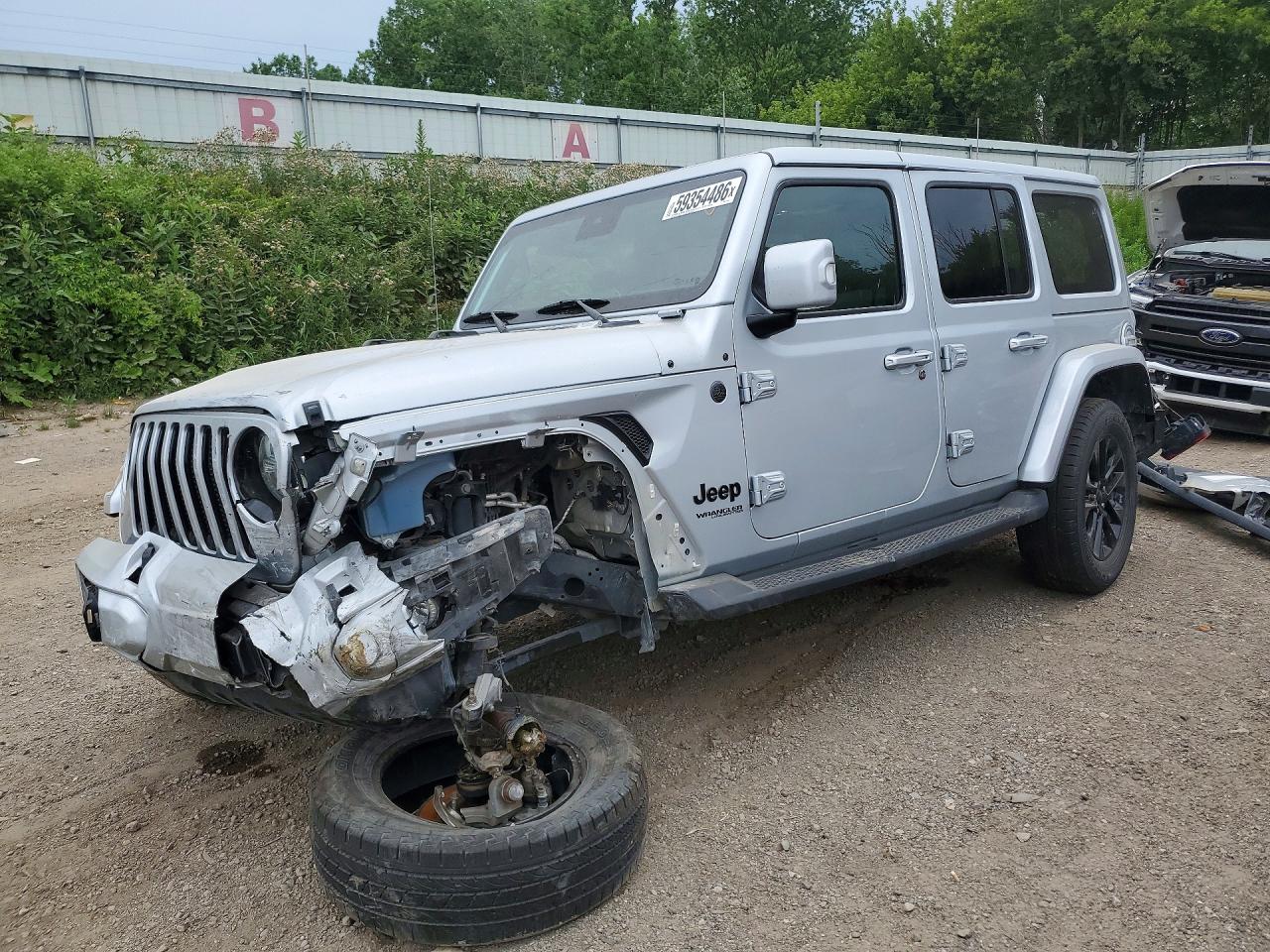 1C4HJXEG7NW111163 · 2022 JEEP WRANGLER UNLIMITED