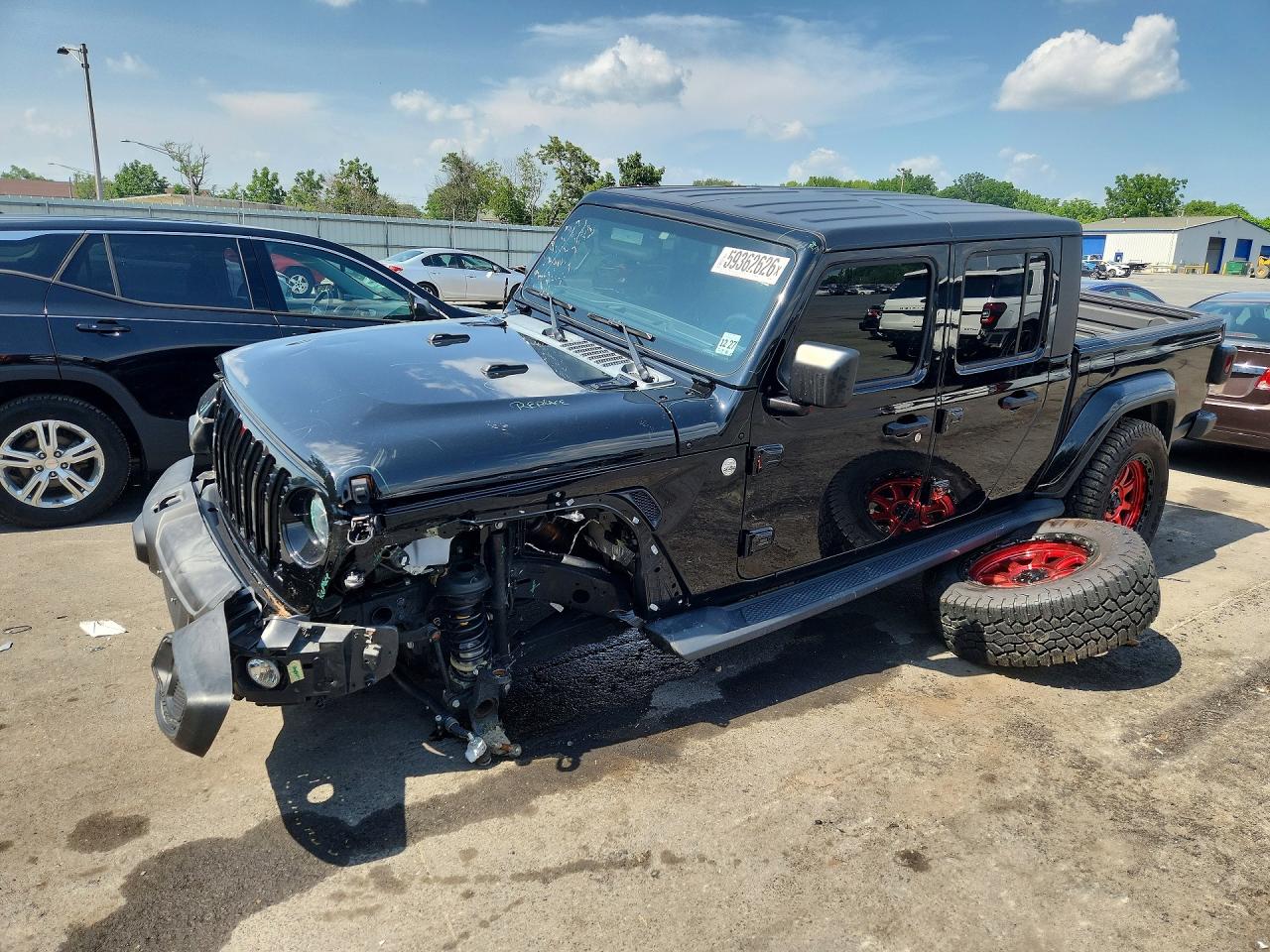 1C6HJTFG2NL160321 · 2022 JEEP GLADIATOR