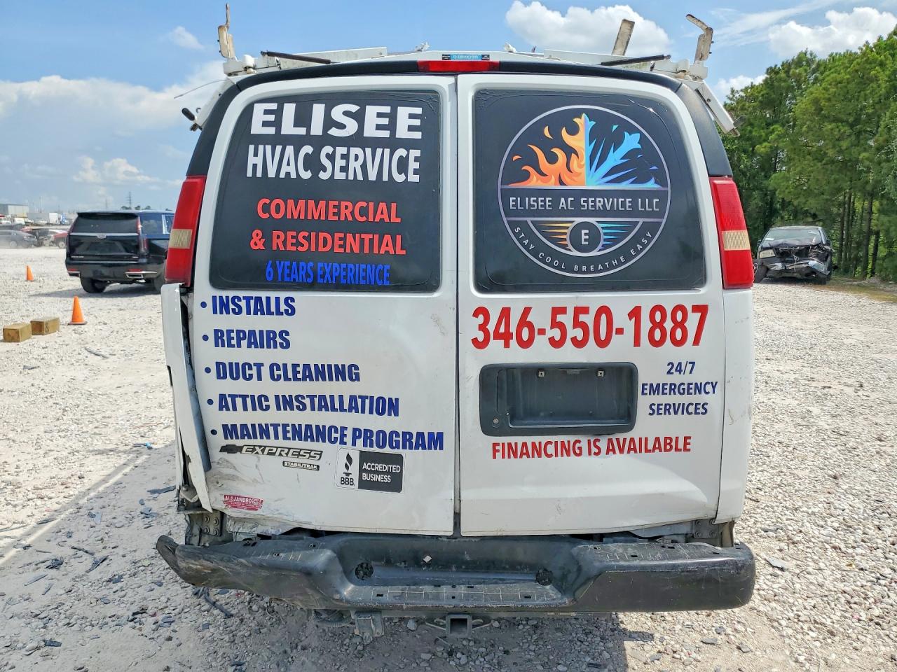 1GCWGFBA7E1100046 · 2014 CHEVROLET EXPRESS G2500 · 6/13