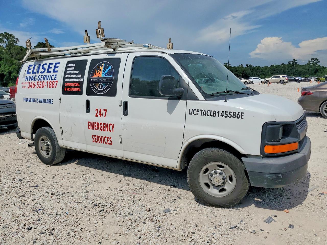 1GCWGFBA7E1100046 · 2014 CHEVROLET EXPRESS G2500 · 4/13