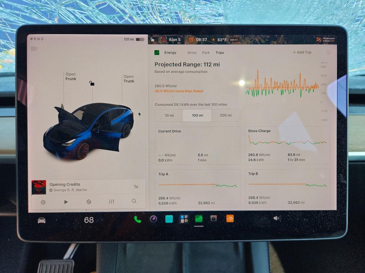 7SAYGAEEXNF339630 · 2022 TESLA MODEL Y · 9/13
