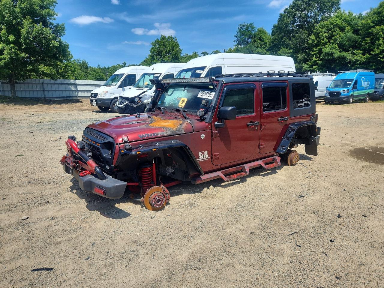 1J4GA391X8L618441 · 2008 JEEP WRANGLER UNLIMITED