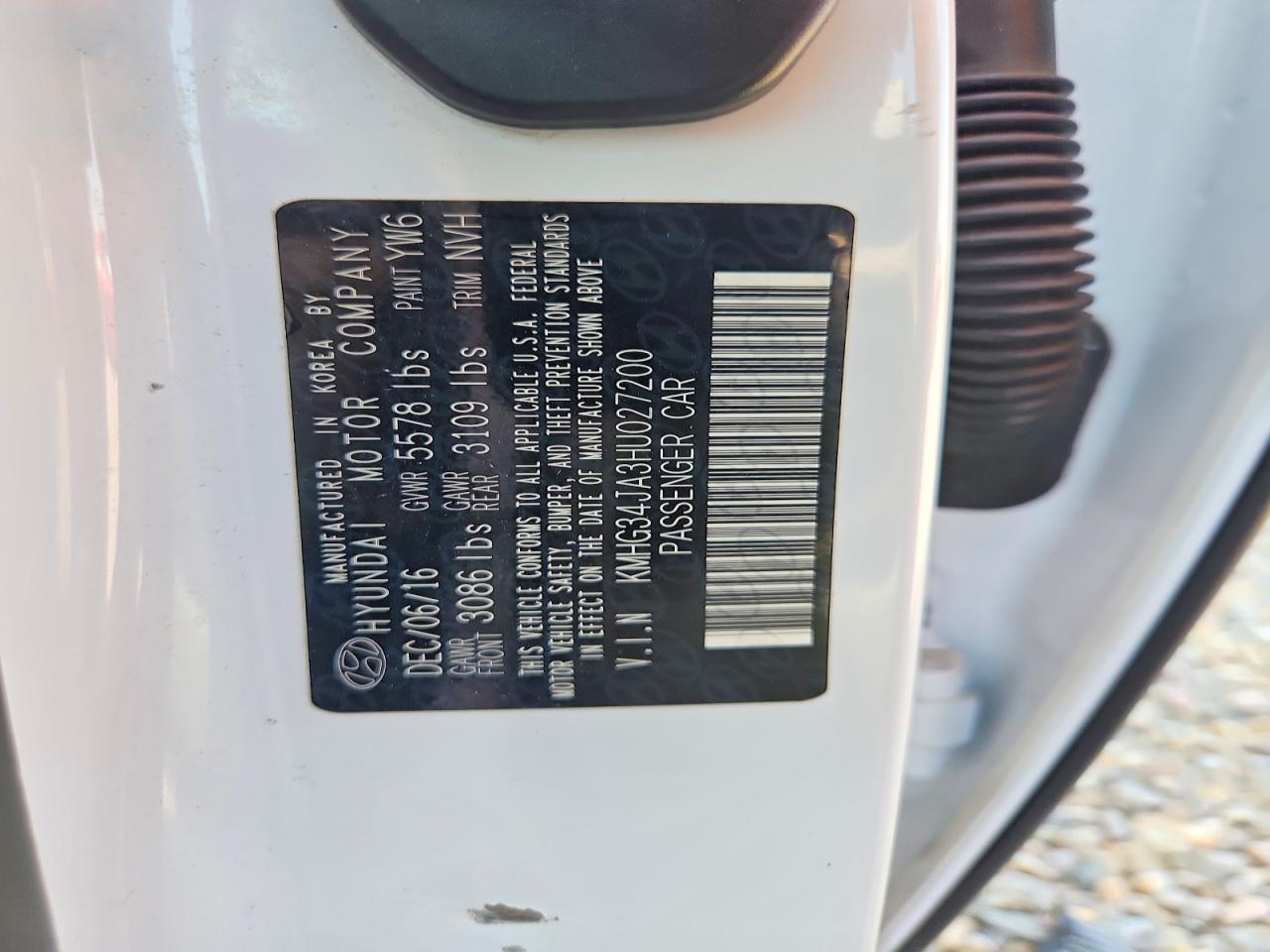 KMHG34J3HU027200 · 2017 GENESIS G90 · 12/12