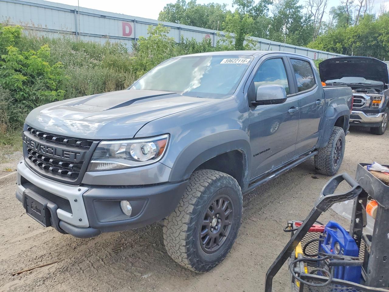 1GCGTEEN0M1241841 · 2021 CHEVROLET COLORADO
