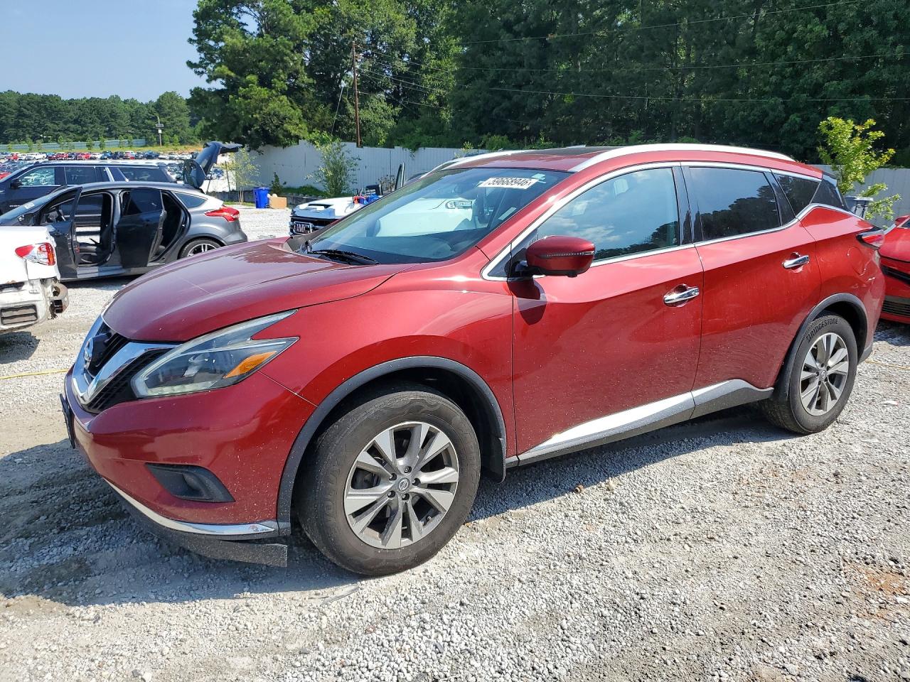 5N1AZ2MH2JN180443 · 2018 NISSAN MURANO
