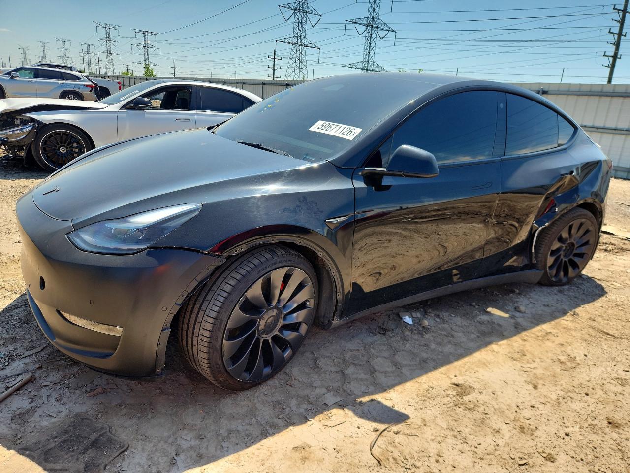 7SAYGDEF4NF567973 · 2022 TESLA MODEL Y