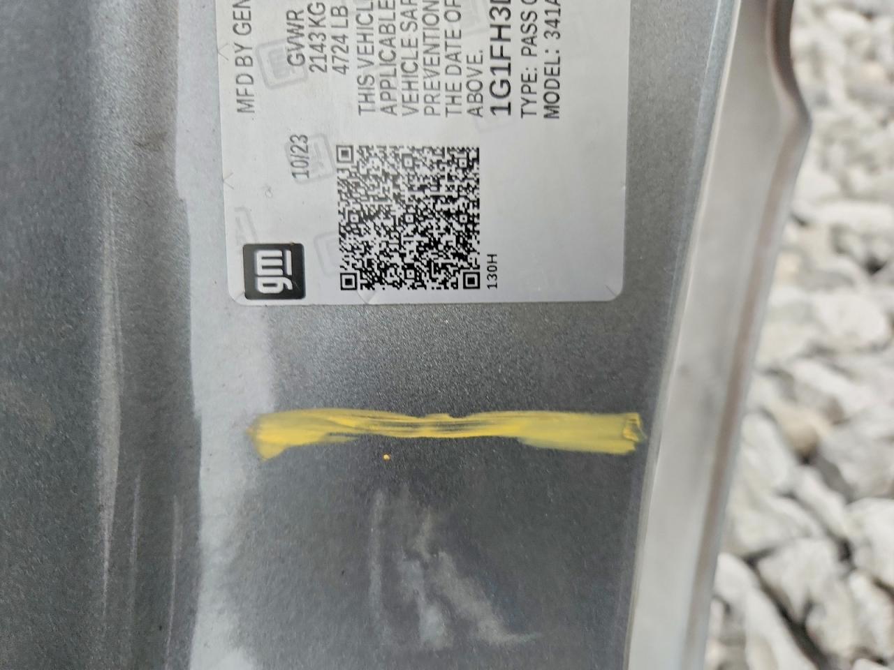 1G1FH3D73R0115354 · 2024 CHEVROLET CAMARO · 12/13