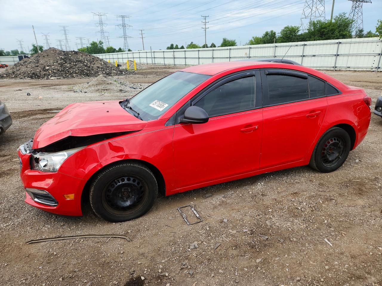 1G1PC5SH8G7183843 · 2016 CHEVROLET CRUZE LIMITED