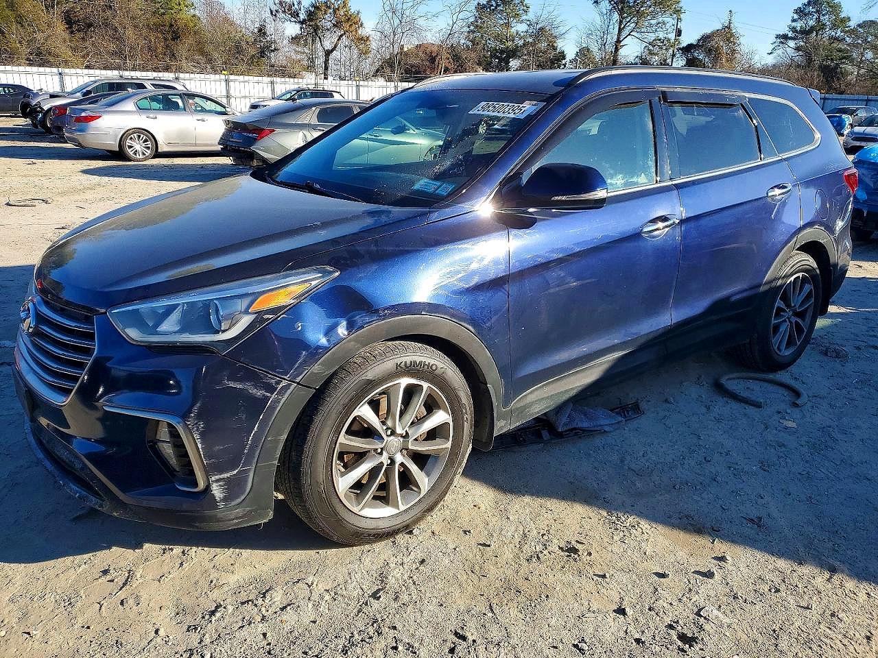 KM8SN4HF4HU197684 · 2017 HYUNDAI SANTA FE