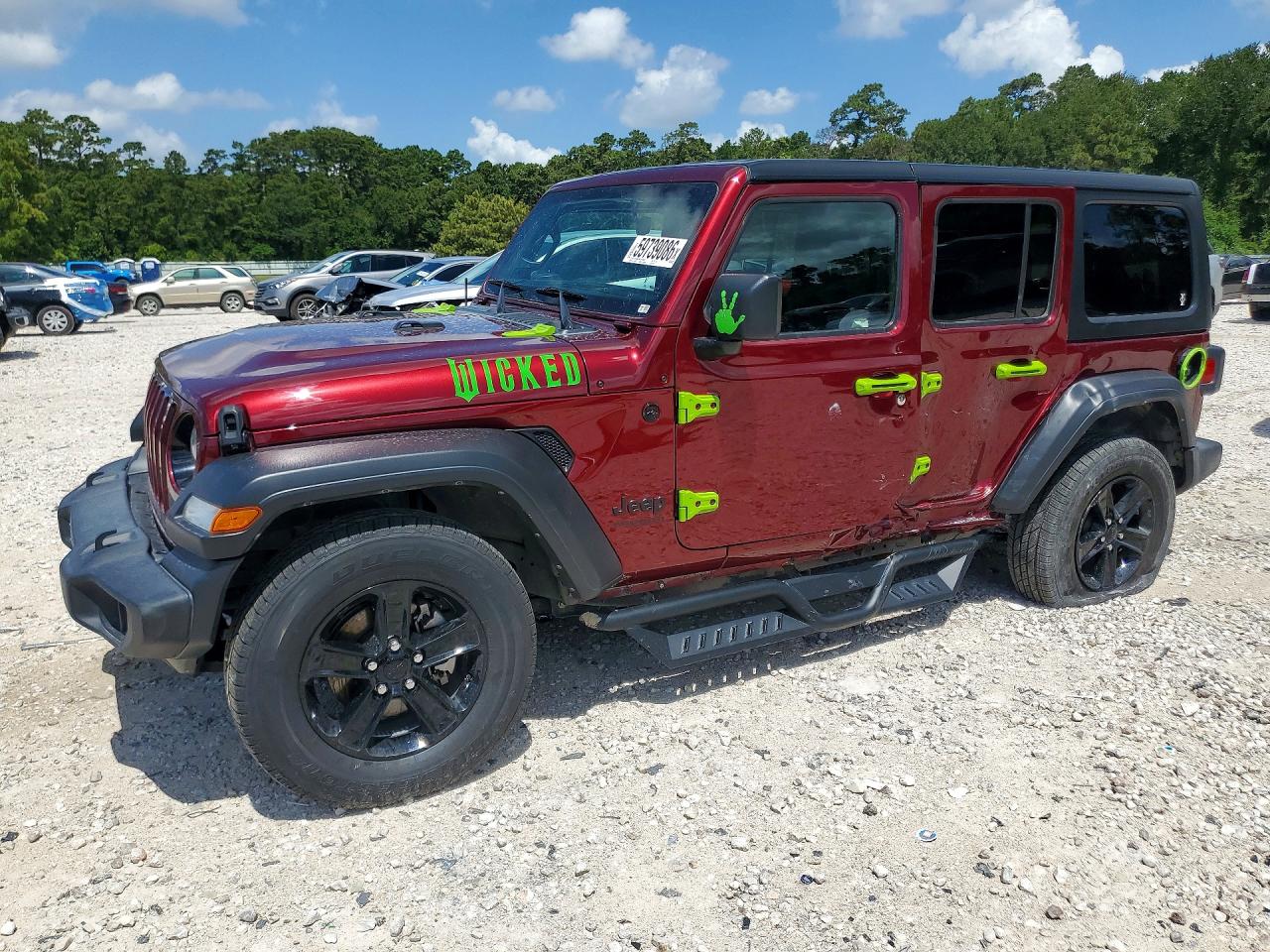 1C4HJXDG7NW114078 · 2022 JEEP WRANGLER UNLIMITED