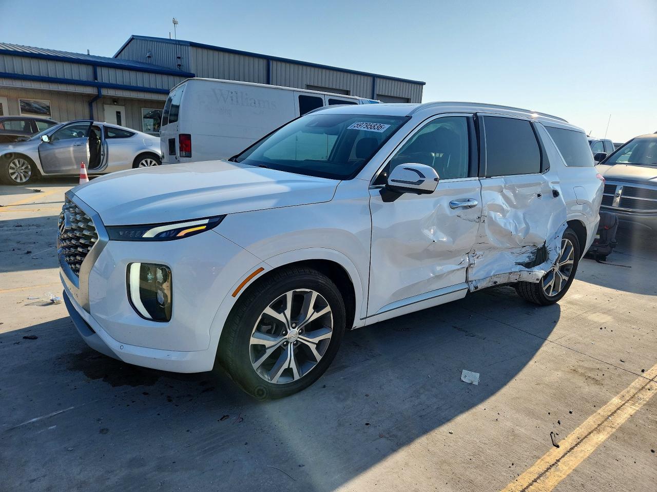 KM8R54HE7NU372625 · 2022 HYUNDAI PALISADE